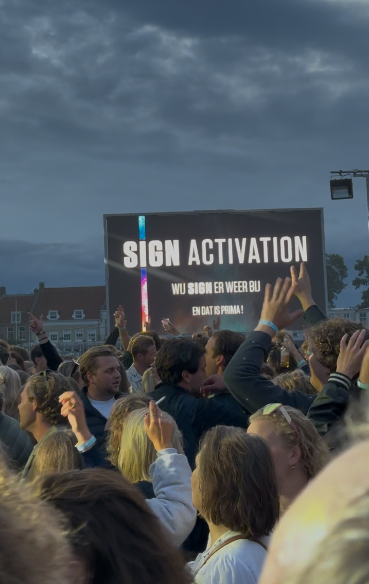 Sponsorzichtbaarheid event