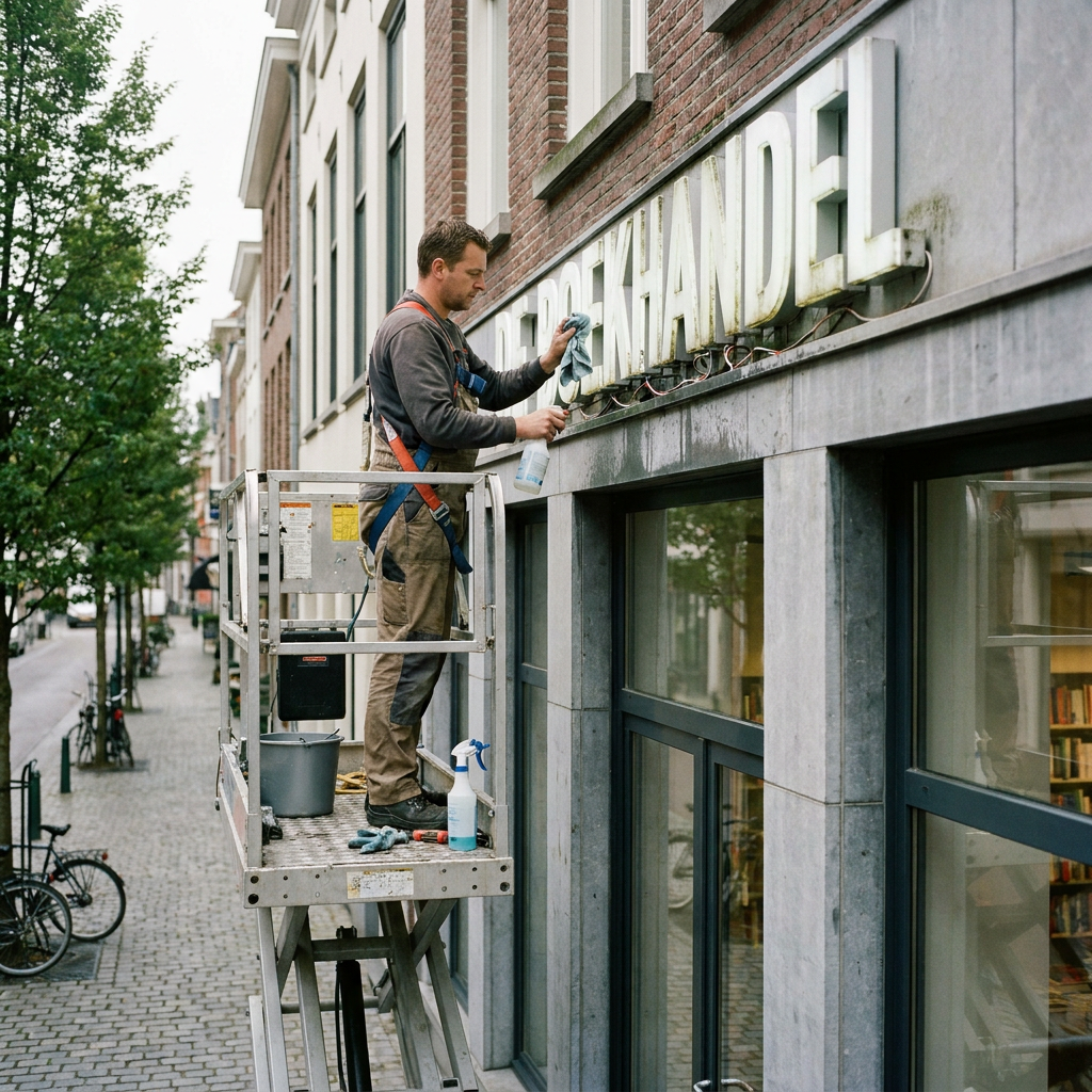 Onderhoud gevelreclame