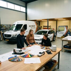 Ontwerprichtlijnen voor wagenparkreclame